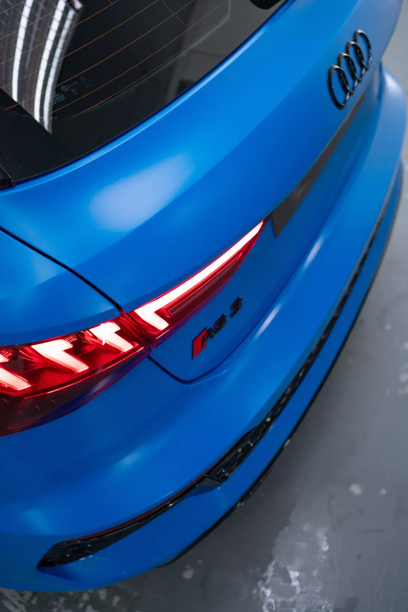 Stealth satin paint protection film